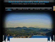 Tablet Screenshot of es.internet-wifi-ibiza.com